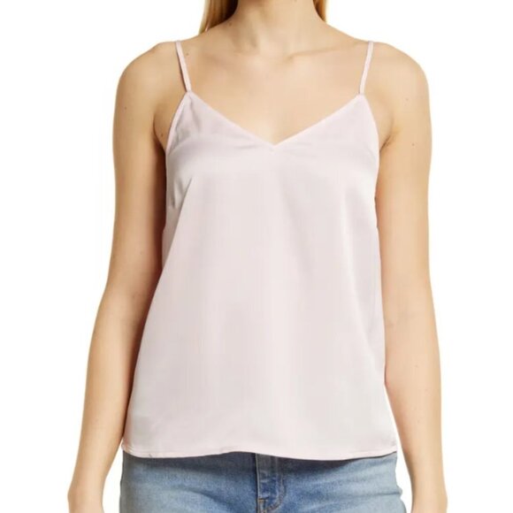 Halogen Women's Woven V-Neck Camisole Top - M - Picture 1 of 7